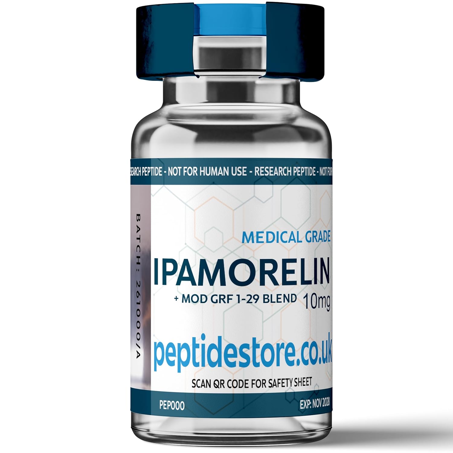 Bionexis Peptides Ipamorelin Tapa Azul
